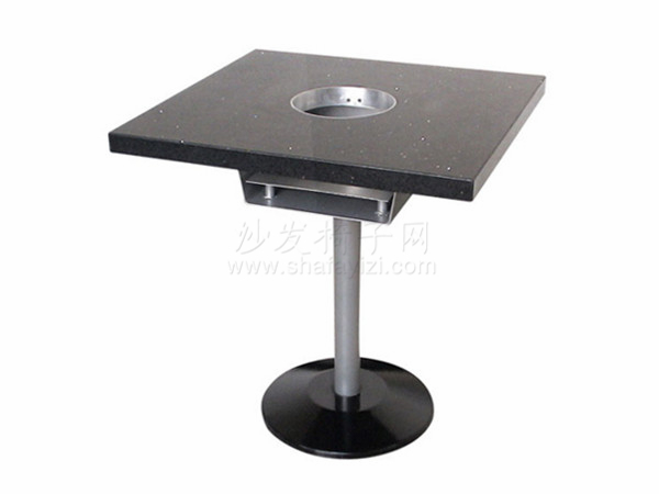 兩人位人造石火鍋店用餐桌