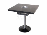 兩人位人造石火鍋店用餐桌