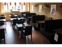 宮本壽司日本料理沙發(fā)桌椅